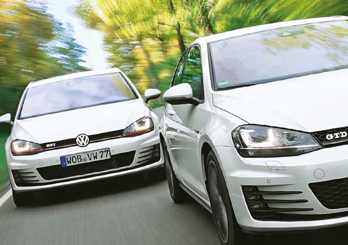 Read more about the article Δύο ισχυρά Golf: GTI vs GTD