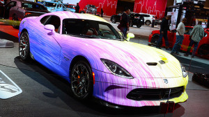 Read more about the article 1 Of 1 Dodge Viper looks a fabulous mess in Chicago