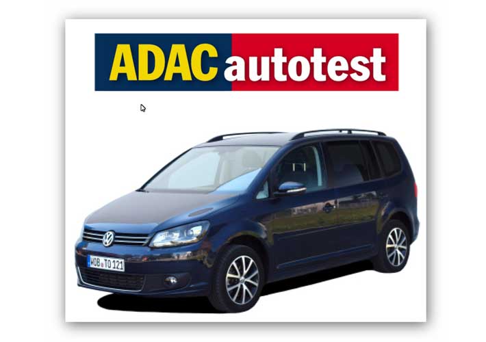 Read more about the article Touran 1.4 TSI Ecofuel – ADAC Autotest