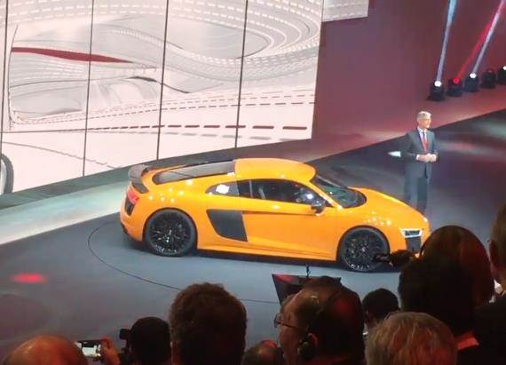 2016 Audi R8 Debut | 2015 Geneva Motor Show | Autoblog Short Cuts