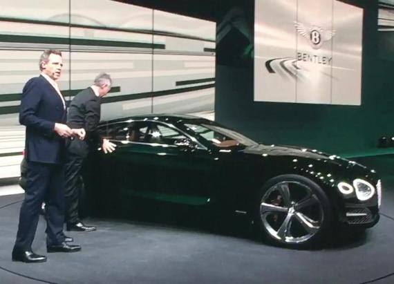 You are currently viewing Bentley EXP 10 Speed 6 gets positive reactions on auto show circuit