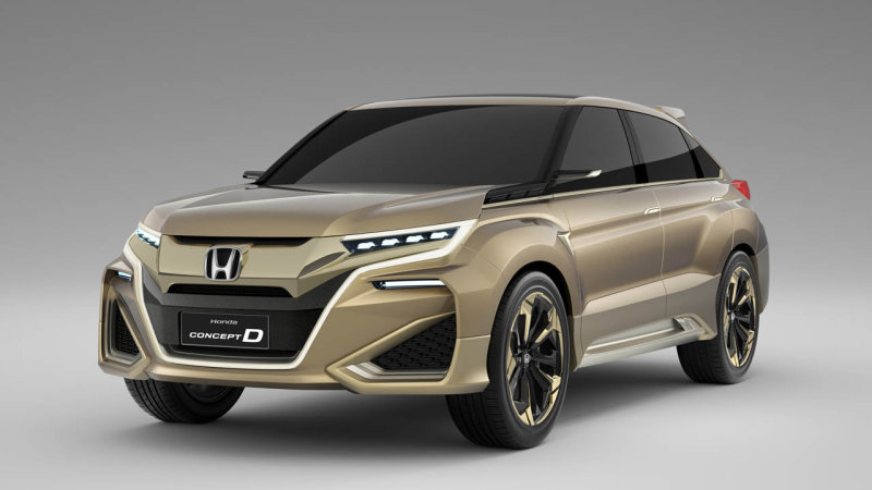 You are currently viewing Honda reveals Concept D crossover in China