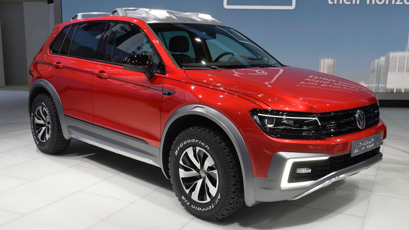 You are currently viewing VW Tiguan GTE Active Concept looks ready for safari in Detroit