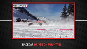 Read more about the article Red Bull hits the slopes in a specially modified F1 car