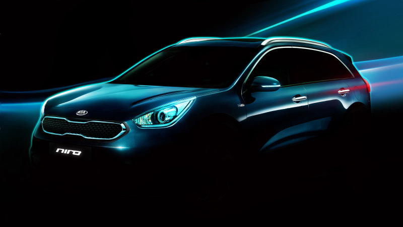 You are currently viewing Kia Niro hybrid CUV teased again ahead of Chicago debut