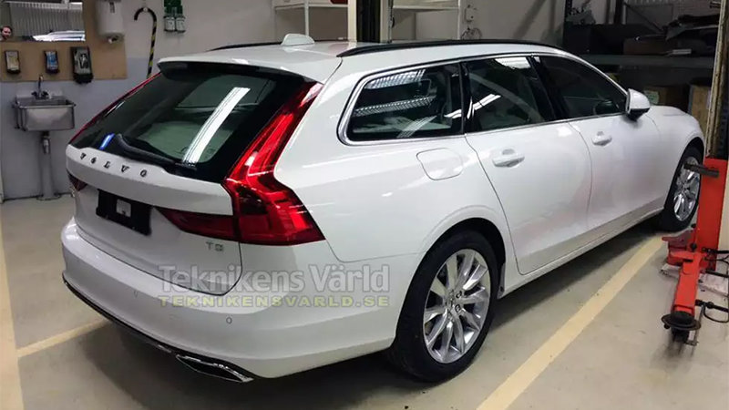 You are currently viewing Volvo V90 wagon looking good in Swedish leak