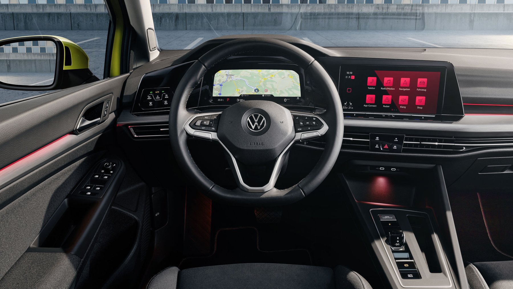 Το εσωτερικό του Νέου Volkswagen Golf 8